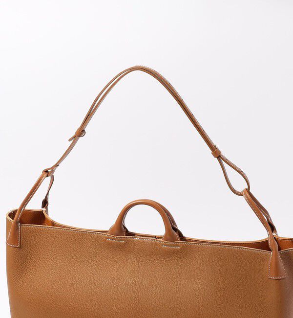 TOMORROWLAND GOODS「【別注】A シュリンクレザー サドルショルダーバッグ」|トートバッグ|