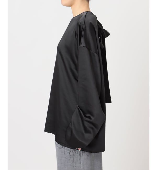  「SATIN RIBBON ブラウス」|シャツ・ブラウス|