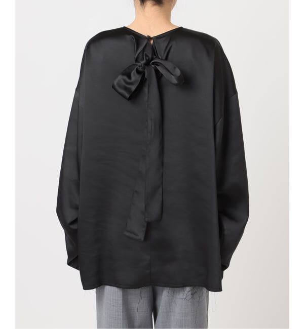  「SATIN RIBBON ブラウス」|シャツ・ブラウス|