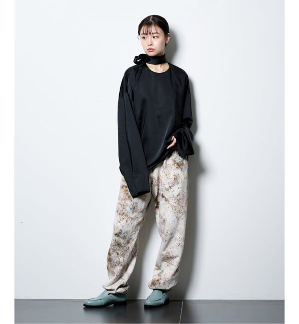  「SATIN RIBBON ブラウス」|シャツ・ブラウス|