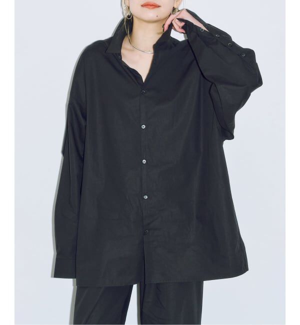  「OVERシャツ」|シャツ・ブラウス|ブラック
