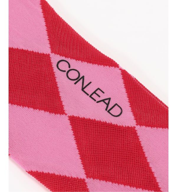  「CONLEAD SHEER ARGYLE 26S006：靴下」|ソックス|