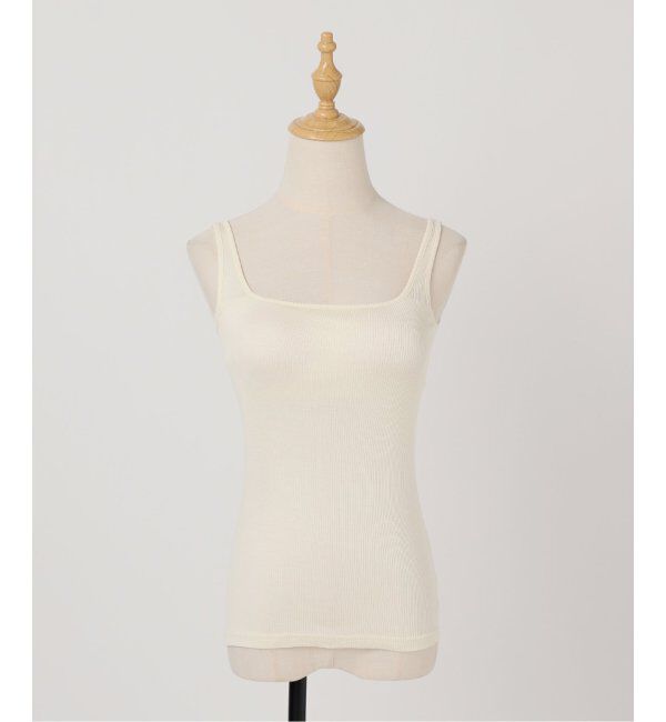 EMILYWEEK「シルクテレコリブブラタンクトップ」|インナー|