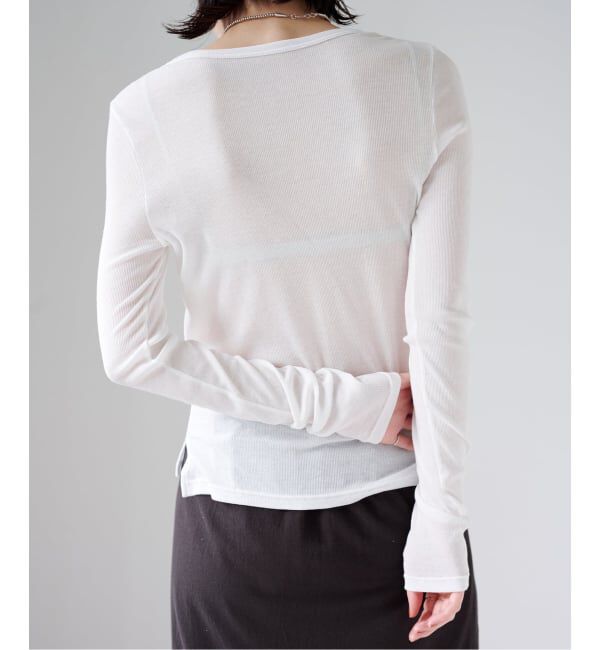 EMILYWEEK「《追加9》パウダリーコットンプルオーバー」|Tシャツ・カットソー|