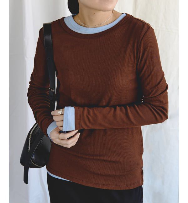 EMILYWEEK「《追加9》パウダリーコットンプルオーバー」|Tシャツ・カットソー|