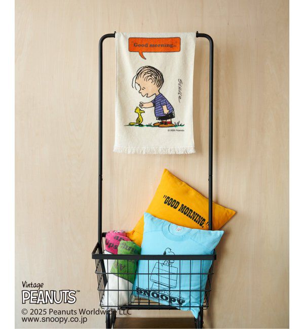 journal standard Furniture「【PEANUTS&times;JOURNAL STANDARD FURNITURE】FACE TOWEL　フェイスタオル」|タオル|オレンジ