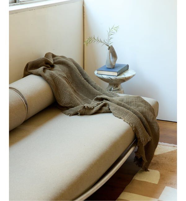 journal standard Furniture「BACKTO MUSLIN THROW　スローケット」|ブランケット|