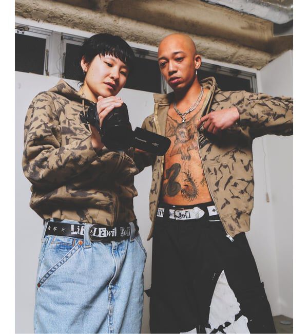 JOINT WORKS「Little Willow / リトルウィロー 別注 RANDOM STUDS BELT」|ベルト|