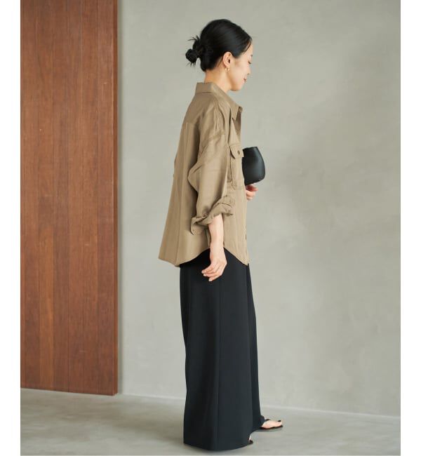 Plage「《追加》Dry Twill Relax パンツ 2」|スラックス|