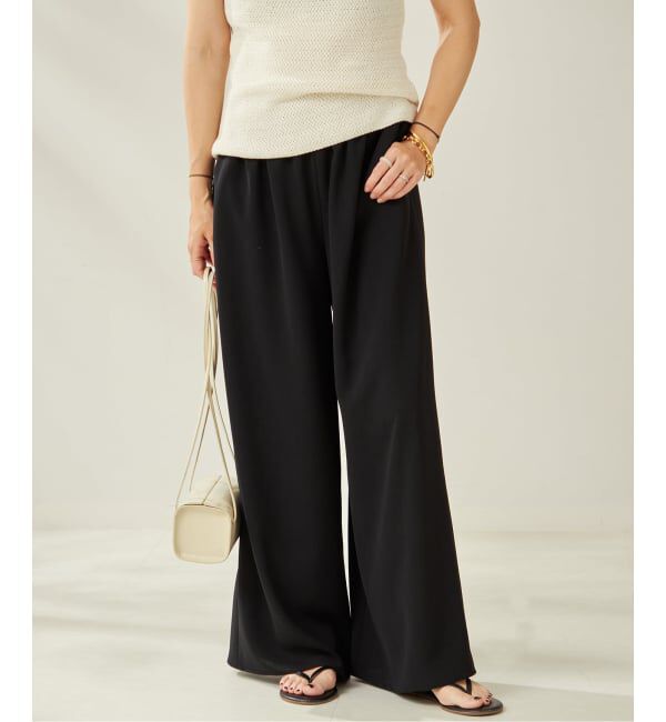 Plage「《追加》Dry Twill Relax パンツ 2」|スラックス|