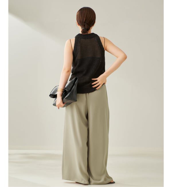 Plage「《追加》Dry Twill Relax パンツ 2」|スラックス|