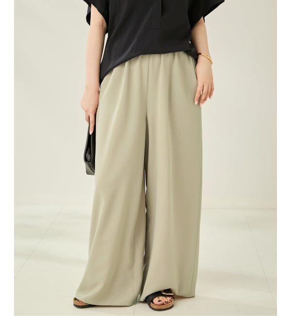 Plage「《追加》Dry Twill Relax パンツ 2」|スラックス|