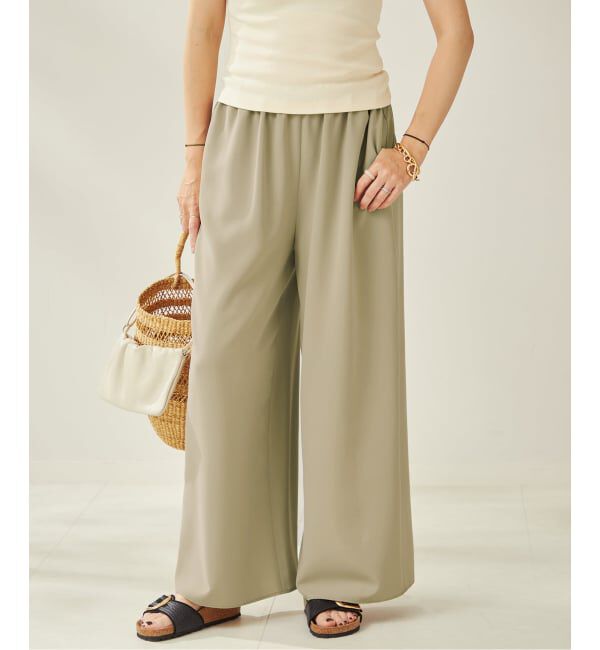 Plage「《追加》Dry Twill Relax パンツ 2」|スラックス|