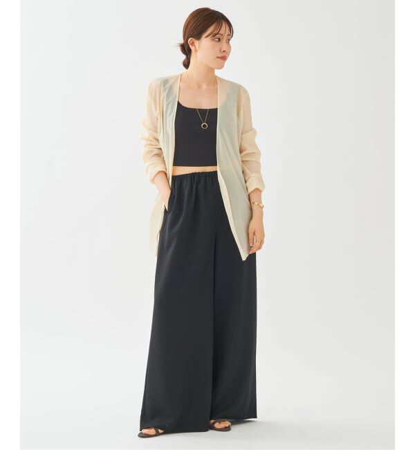 Plage「《追加》Dry Twill Relax パンツ 2」|スラックス|