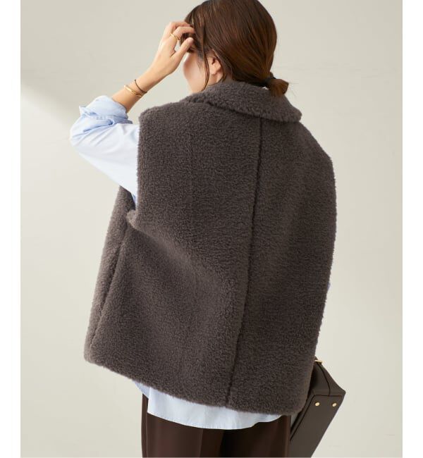 Plage「lesTendre boa ベスト」|ダウンベスト・ベスト|