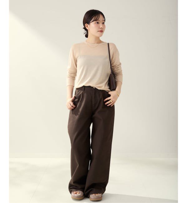 Plage「CU WO Fine Knit New プルオーバー」|ニット・セーター|