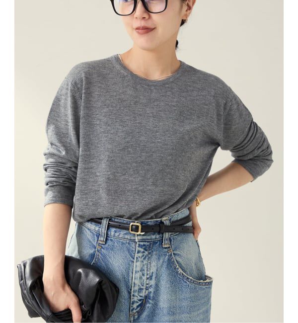 Plage「CU WO Fine Knit New プルオーバー」|ニット・セーター|