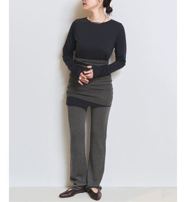 Plage「《WEB限定追加》18G スムース パンツ 2」|その他|