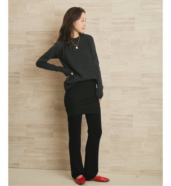 Plage「《WEB限定追加》18G スムース パンツ 2」|その他|