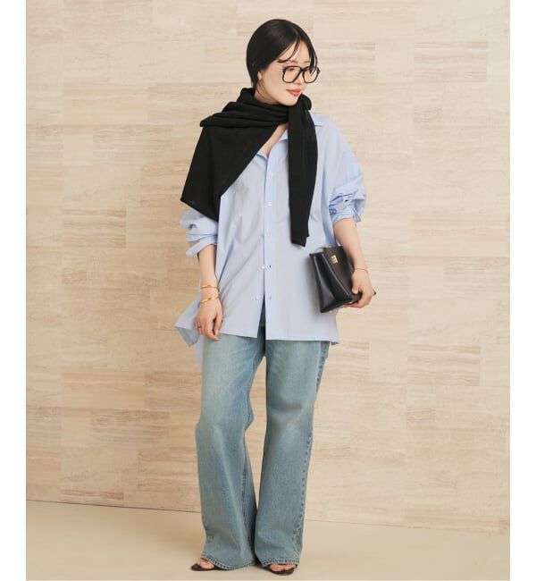 Plage「Typewrter Poncho シャツ」|シャツ・ブラウス|