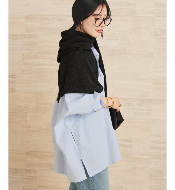 Plage「Typewrter Poncho シャツ」|シャツ・ブラウス|