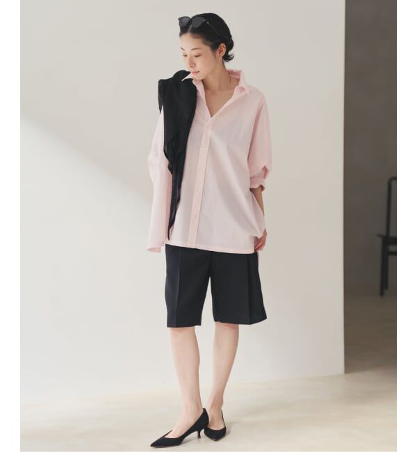 Plage「Typewrter Poncho シャツ」|シャツ・ブラウス|