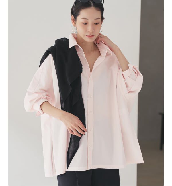 Plage「Typewrter Poncho シャツ」|シャツ・ブラウス|