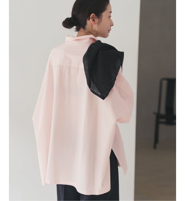 Plage「Typewrter Poncho シャツ」|シャツ・ブラウス|