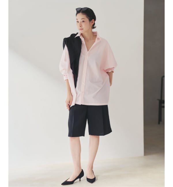 Plage「Typewrter Poncho シャツ」|シャツ・ブラウス|