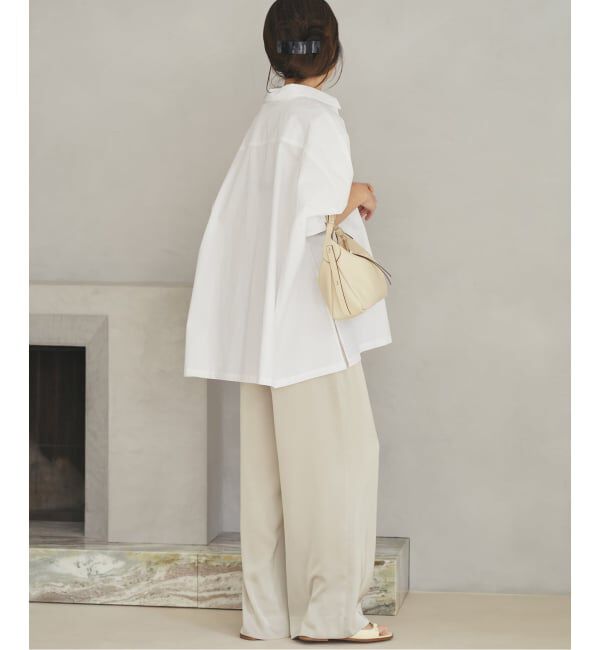 Plage「Typewrter Poncho シャツ」|シャツ・ブラウス|