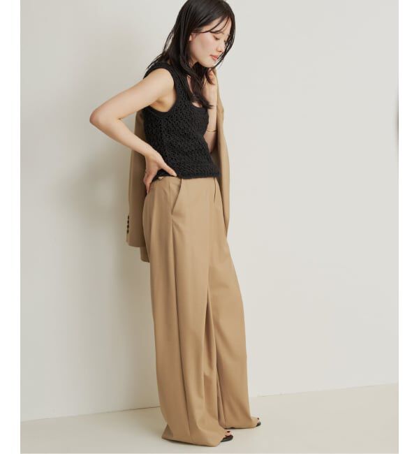 Plage「R&rsquo;IAM HAND ニットタンク」|タンクトップ|