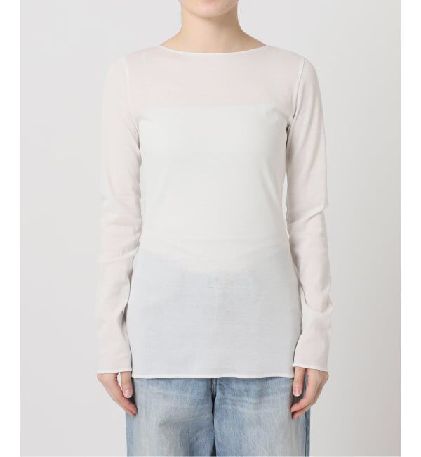 Plage「《予約》C/Cuナノシア 2way ロンT」|Tシャツ・カットソー|