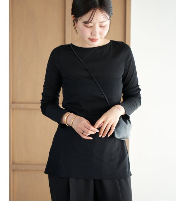 Plage「《予約》C/Cuナノシア 2way ロンT」|Tシャツ・カットソー|