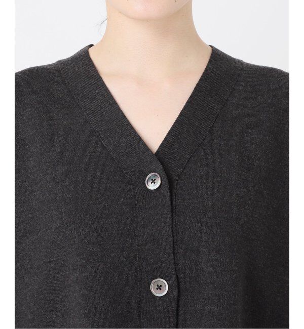 IENA「スーパーファインスムース ショートカーディガン」|カーディガン|