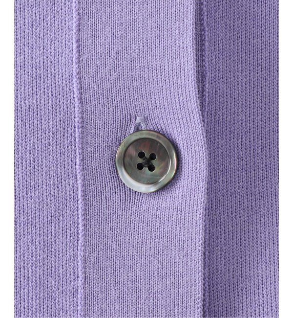 IENA「スーパーファインスムース ショートカーディガン」|カーディガン|