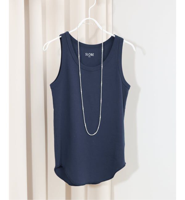 SLOBE IENA「《追加4》basic タンクトップ」|タンクトップ|