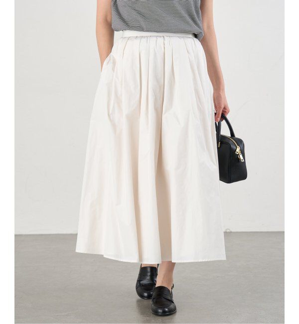 IENA「タフタフレアスカート」|スカート|