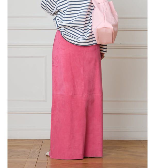 IENA LA BOUCLE「IENA LA BOUCLE ゴートスエードタイトスカート」|スカート|