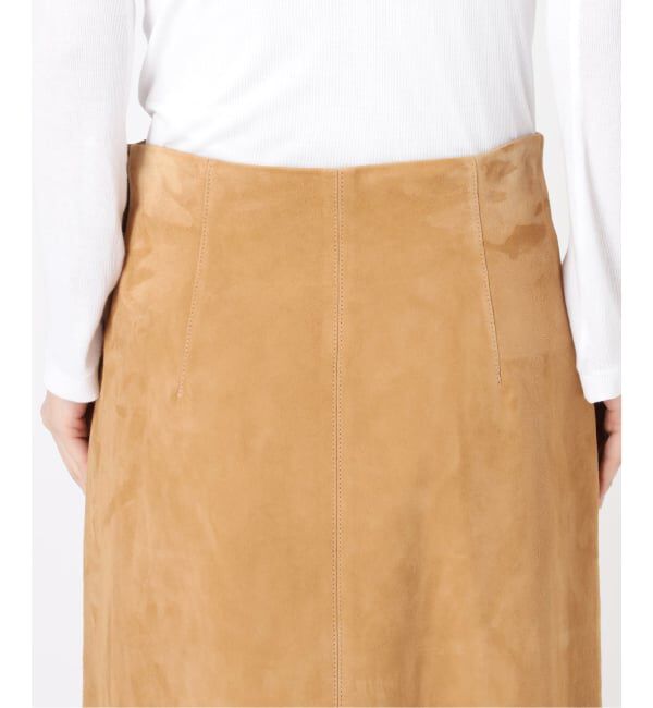 IENA LA BOUCLE「IENA LA BOUCLE ゴートスエードタイトスカート」|スカート|