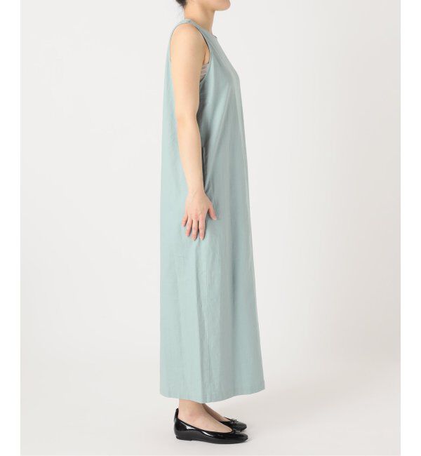 SLOBE IENA「リネンレーヨンノースリーブナローワンピース」|ワンピース|