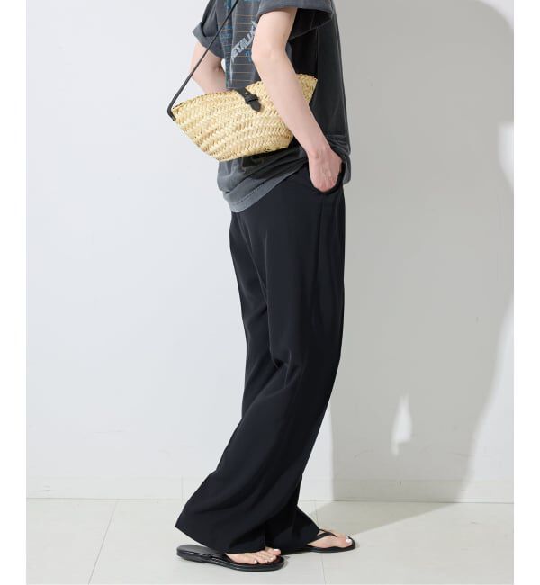 SLOBE IENA「《4サイズ展開》ピンタックセミフレアパンツ」|その他|