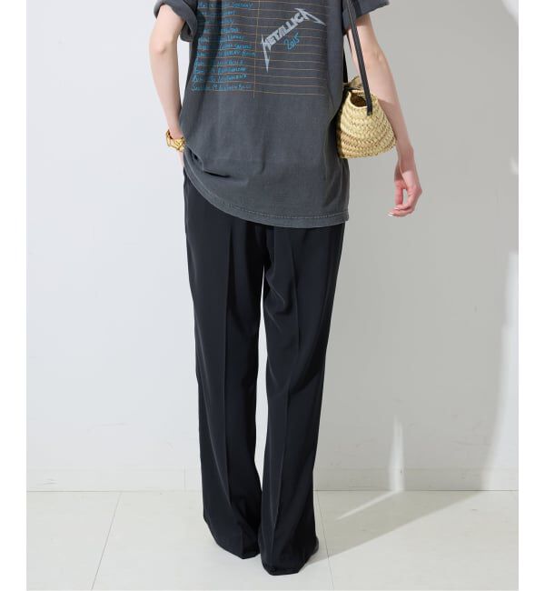 SLOBE IENA「《4サイズ展開》ピンタックセミフレアパンツ」|その他|