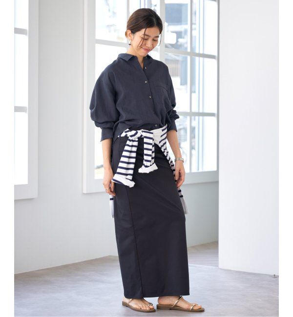 IENA「フィブリルポプリンショートシャツ」|シャツ・ブラウス|