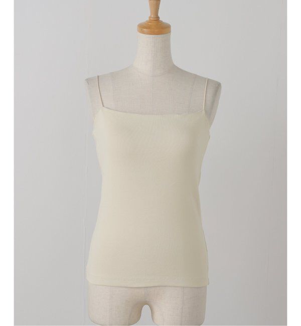 SLOBE IENA「《追加》カップ付きフライスキャミソール」|インナー|