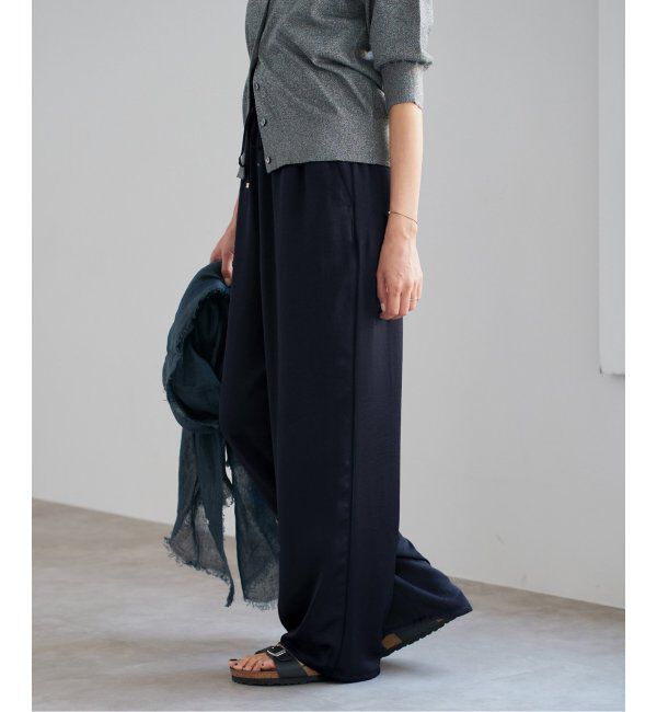 IENA「サテンリラックスパンツ」|その他|
