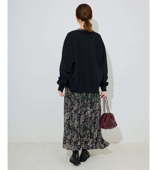 SLOBE IENA「《WEB限定/追加2》FLOWER PRINT ワンピース」|ワンピース|