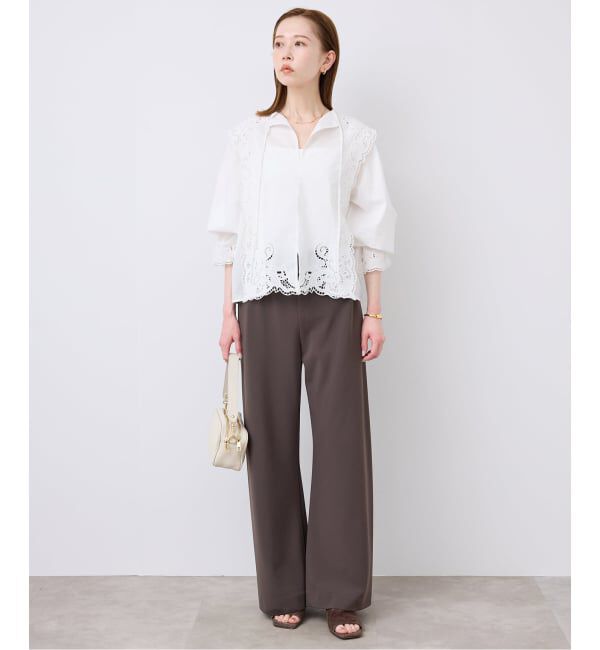 SLOBE IENA「《4サイズ展開/WEB限定/追加》DOUBLECLOTHパンツ」|その他|