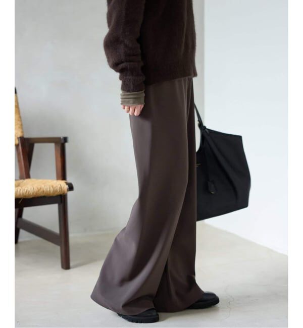 SLOBE IENA「《4サイズ展開/WEB限定/追加》DOUBLECLOTHパンツ」|その他|