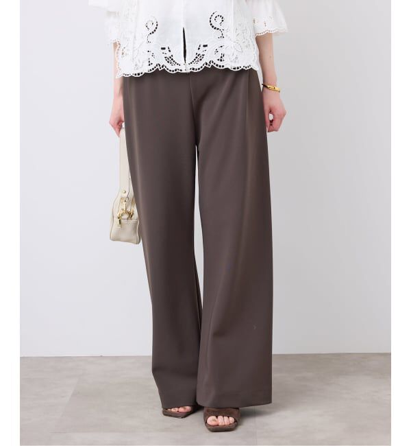 SLOBE IENA「《4サイズ展開/WEB限定/追加》DOUBLECLOTHパンツ」|その他|ブラウン