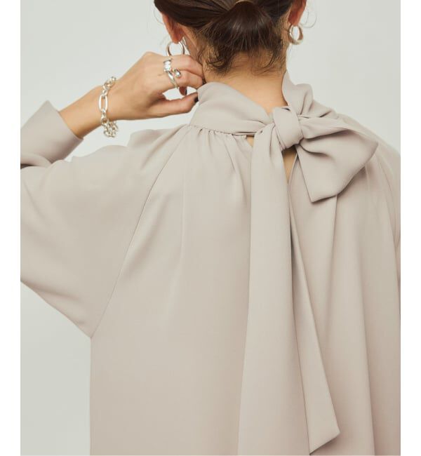 VERMEIL par iena「《追加2》NEW 2WAY ボウタイワンピース」|ワンピース|